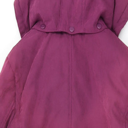 Womens UK Size 14 Bonmarché Purple Overcoat