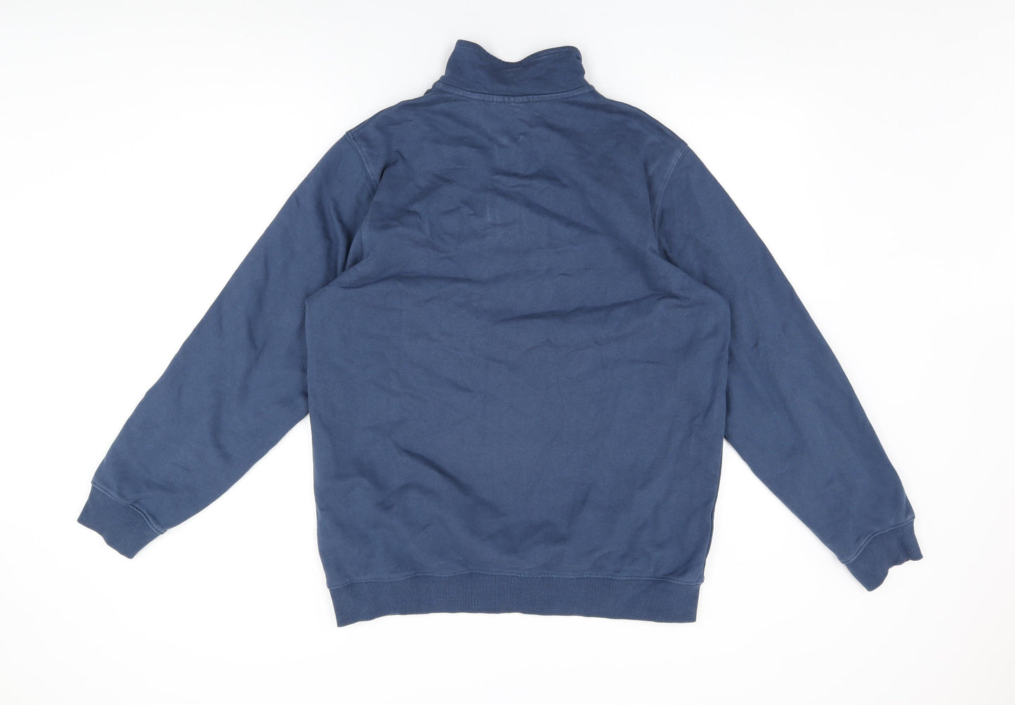 Mens UK Size L John Lewis Blue Pullover Sweatshirt