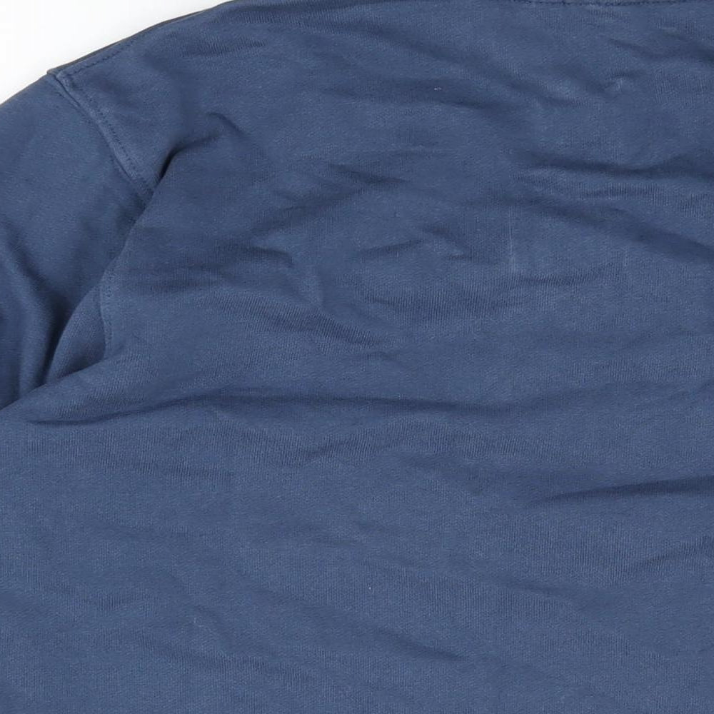 Mens UK Size L John Lewis Blue Pullover Sweatshirt