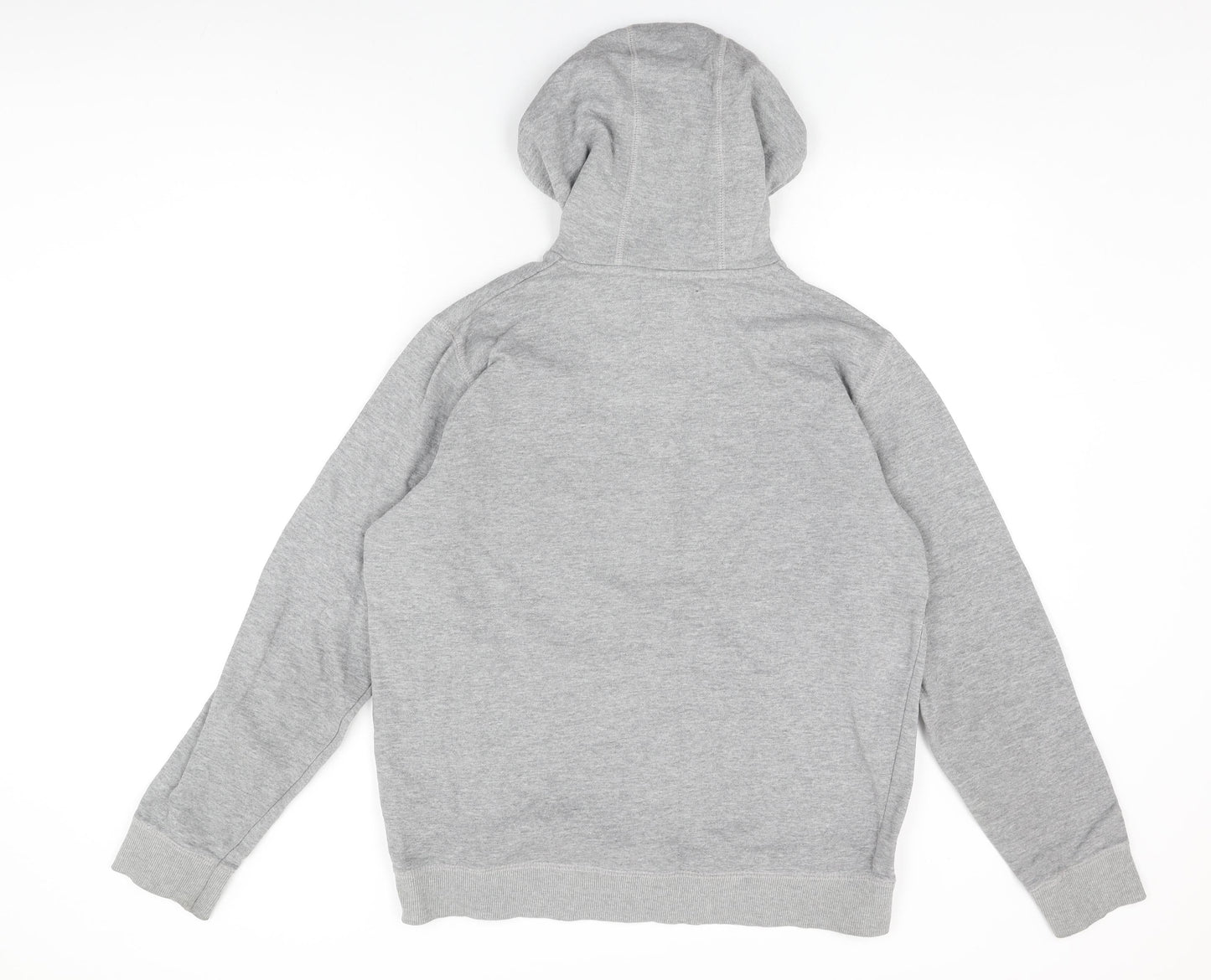 Mens UK Size L Burton Grey Pullover Hoodie