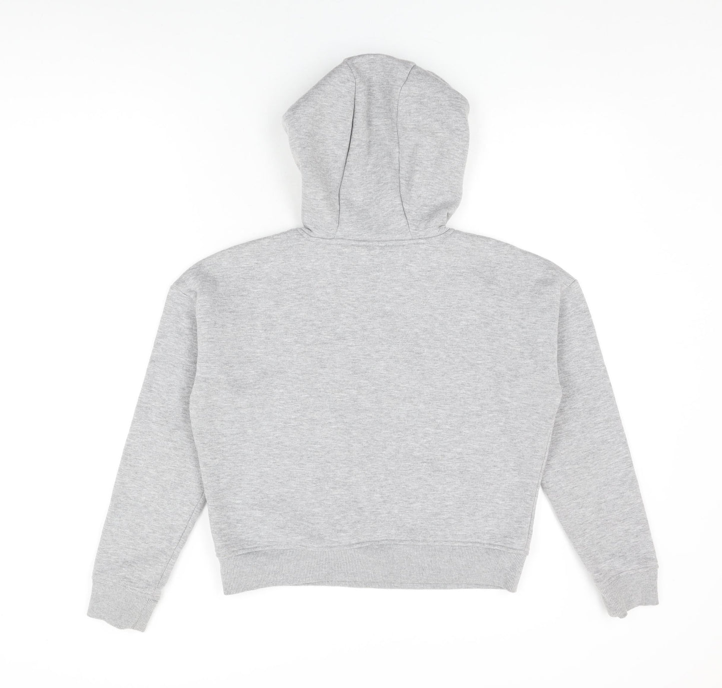 EBRU EVRIM Womens Grey Cotton Pullover Hoodie Size S Pullover - Activewear