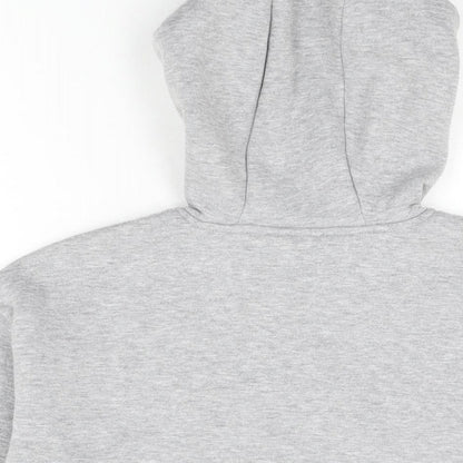 EBRU EVRIM Womens Grey Cotton Pullover Hoodie Size S Pullover - Activewear