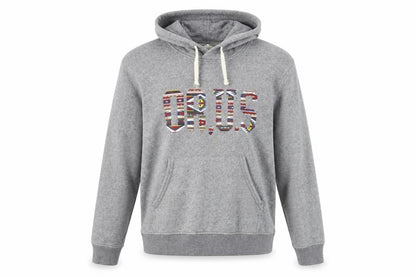 Mens UK Size L H&M Grey Pullover Hoodie