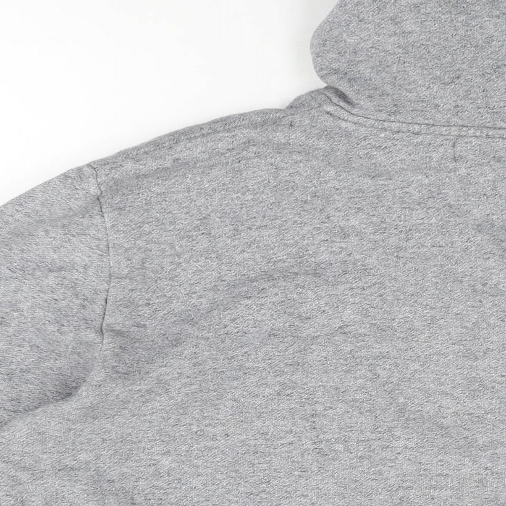 Mens UK Size L H&M Grey Pullover Hoodie