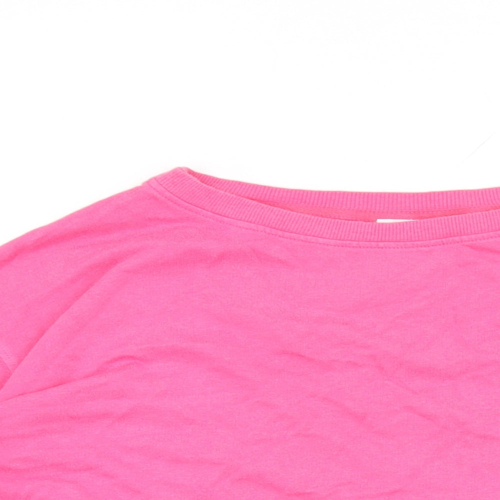 Womens UK Size 10 John Lewis Pink Pullover Sweatshirt