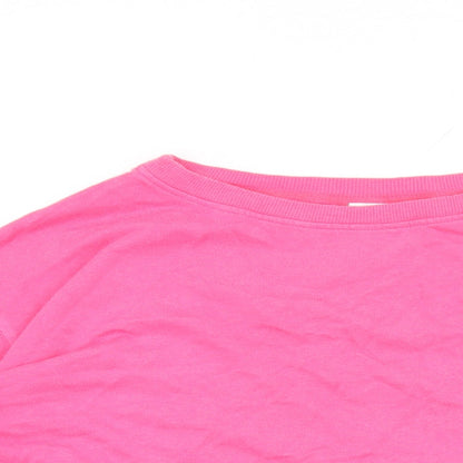 Womens UK Size 10 John Lewis Pink Pullover Sweatshirt