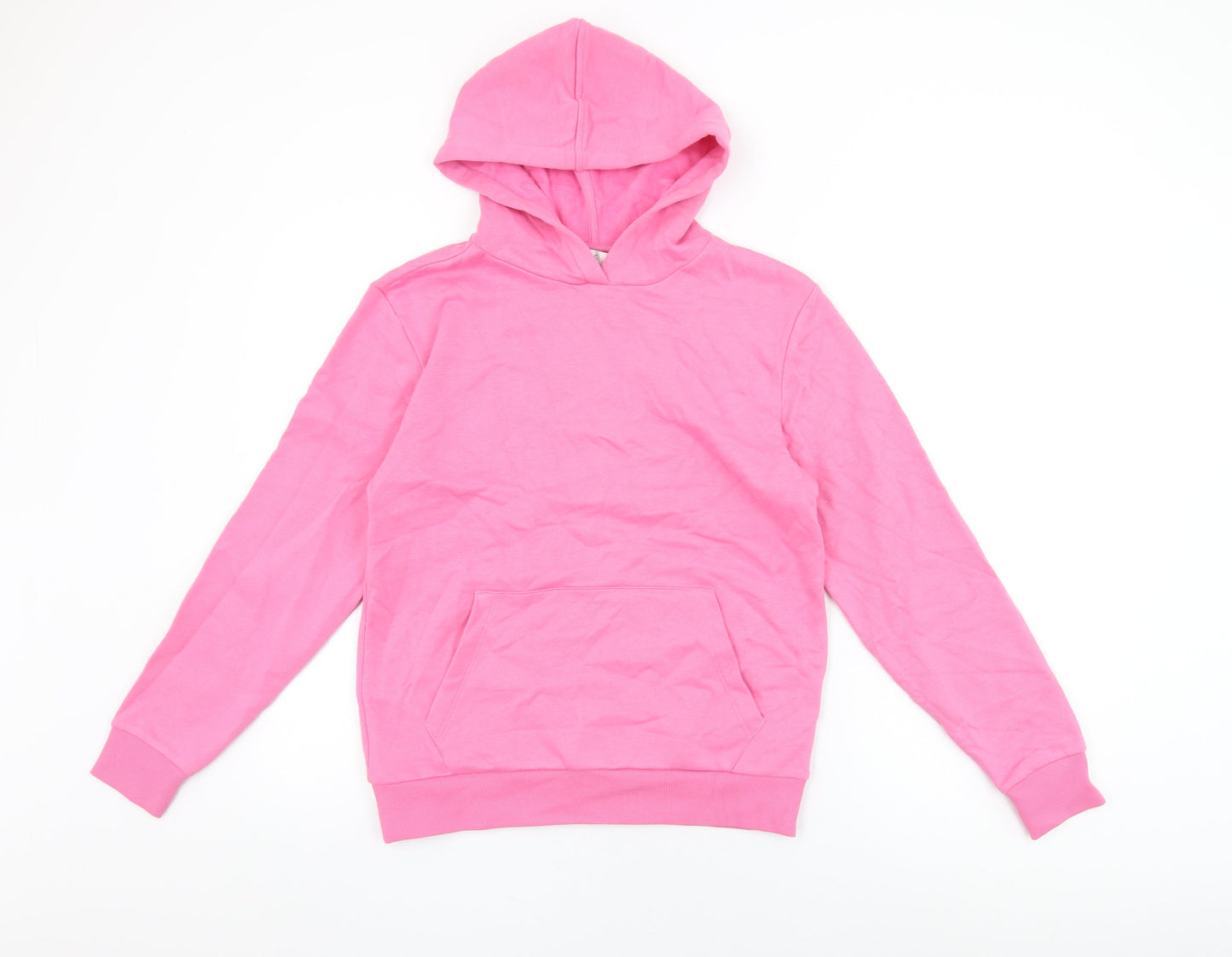Womens UK Size XS Marks and Spencer Pink Pullover Hoodie