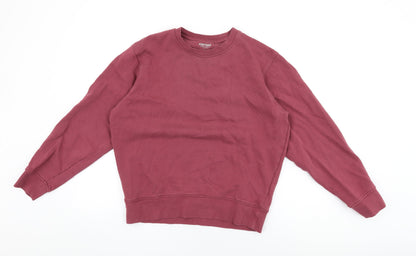Womens UK Size S John Lewis Red Pullover Sweatshirt