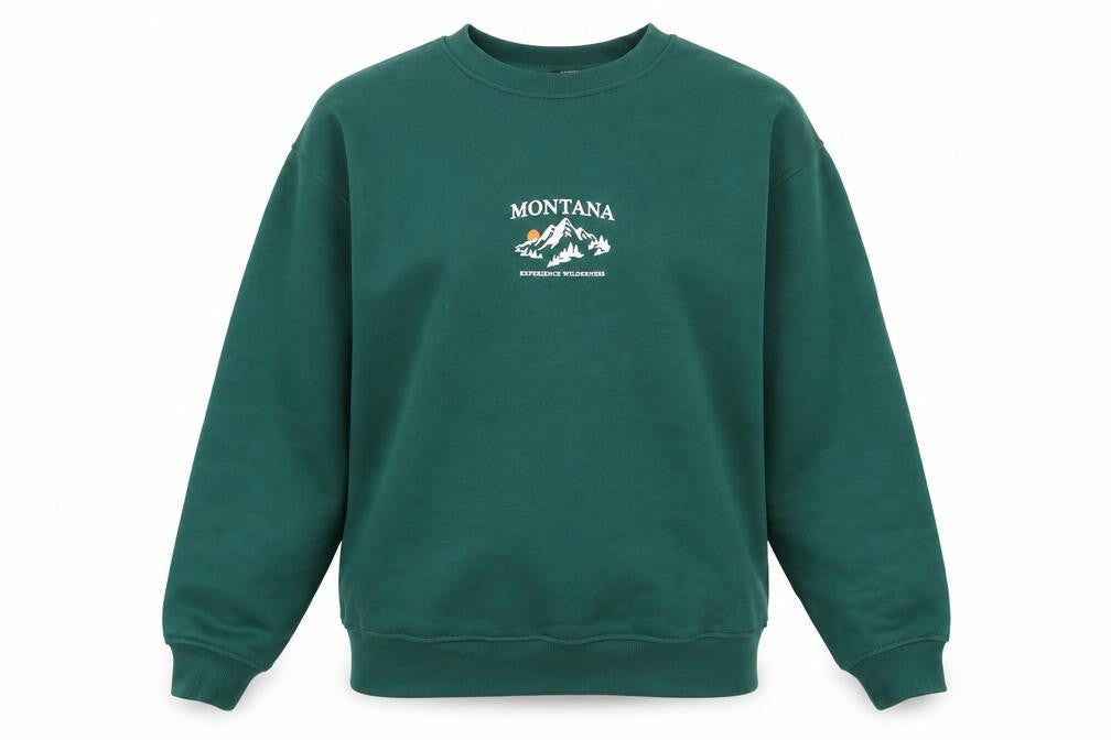 Womens UK Size S Dunnes Green Pullover Sweatshirt