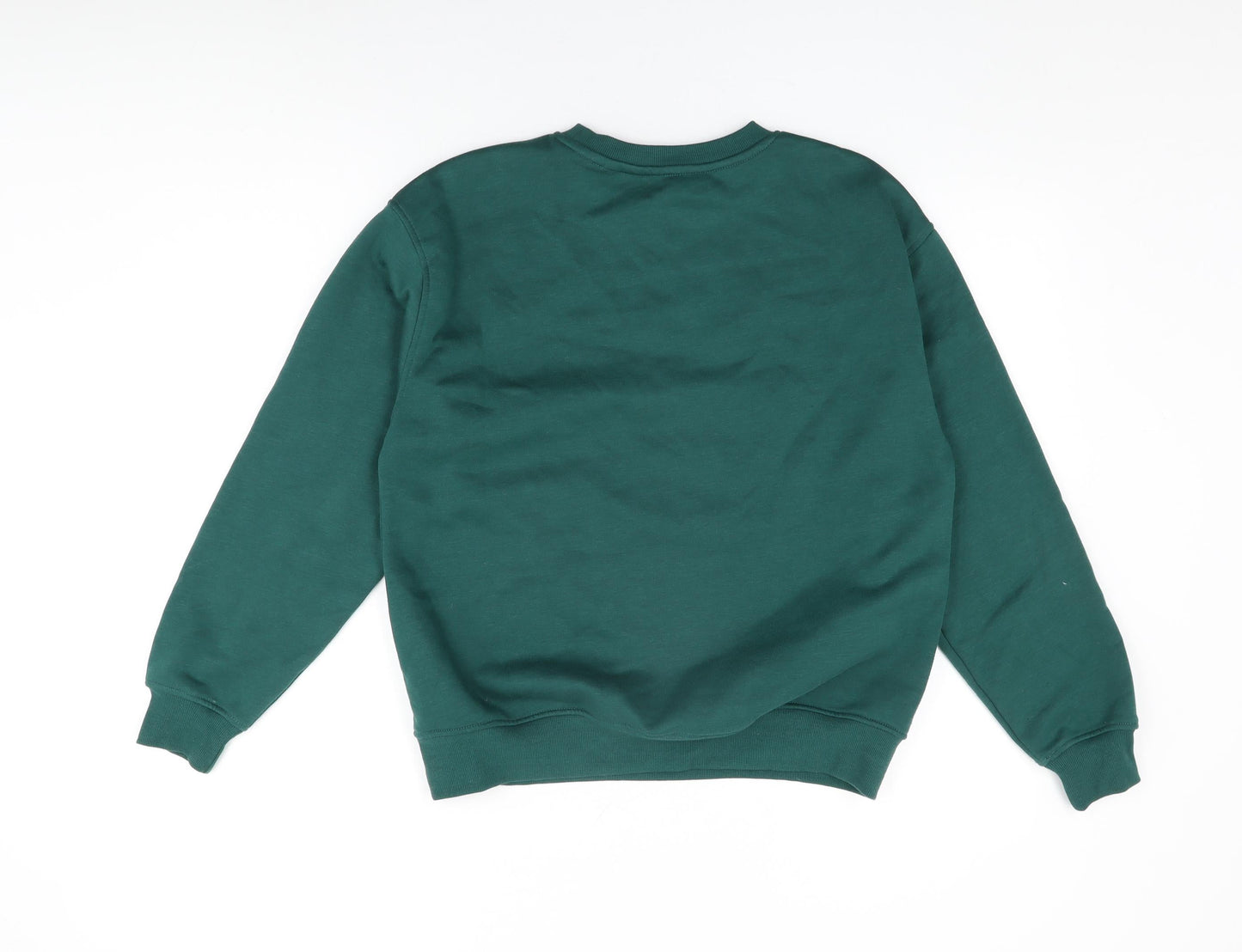 Dunnes Womens Green Cotton Pullover Sweatshirt Size S Pullover - Montana