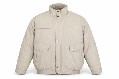Mens UK Size M Jbc Collection Beige Bomber Jacket