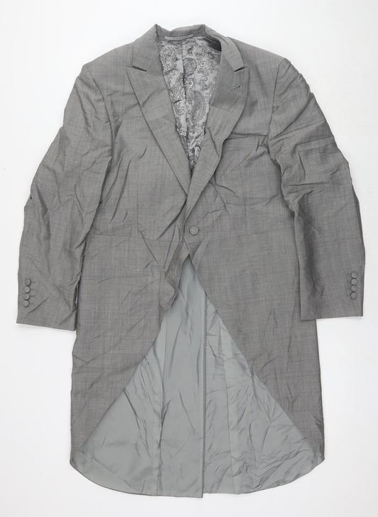 Mens UK Size S WILVORST Regular Grey Suit Tuxedo