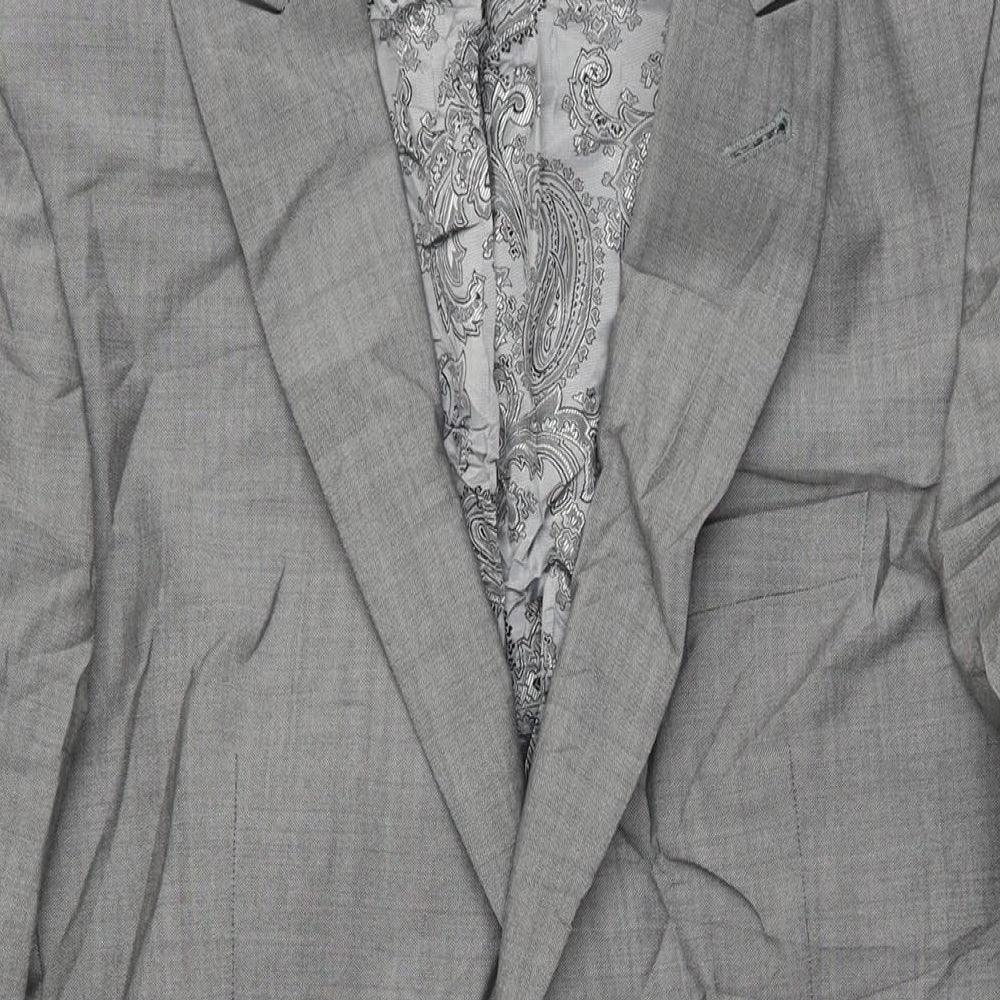 Mens UK Size S WILVORST Regular Grey Suit Tuxedo
