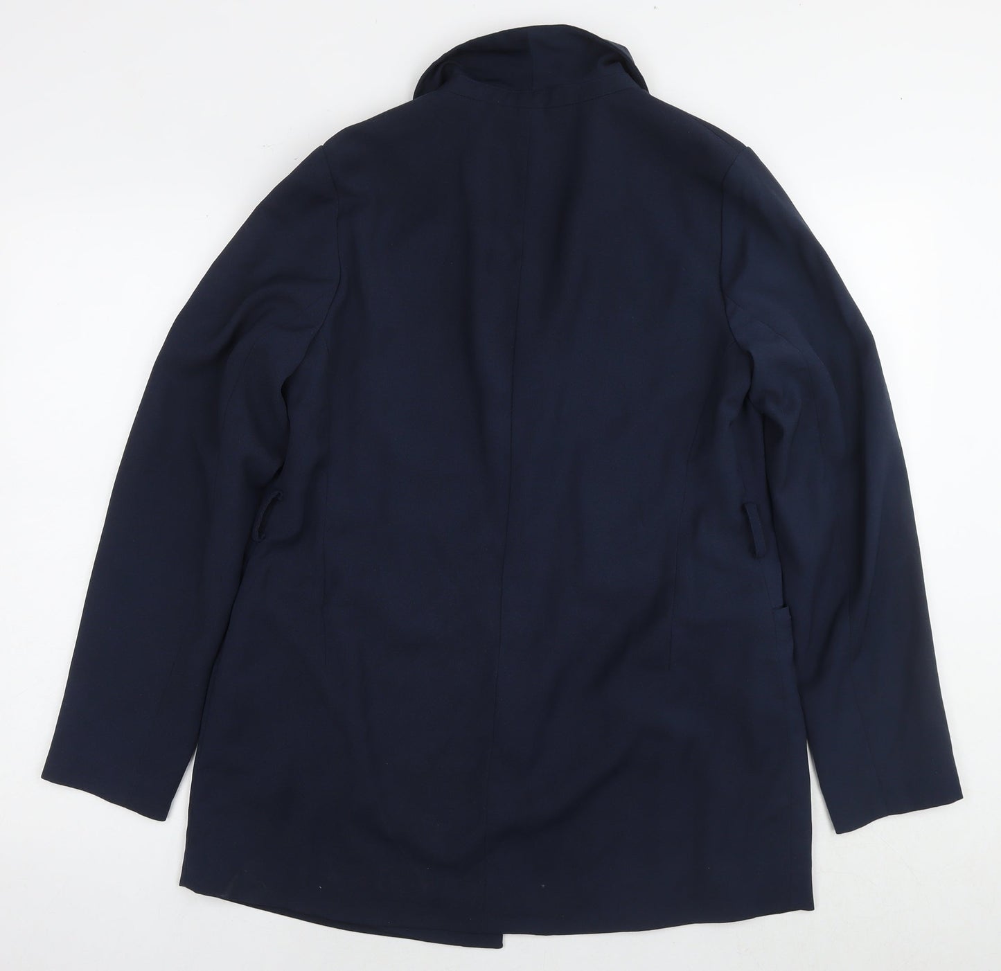Womens UK Size 12 Dorothy Perkins Blue Kimono Coat