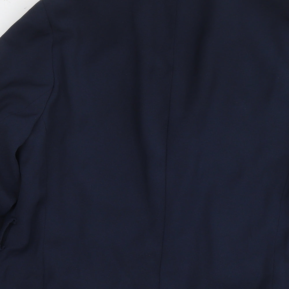 Womens UK Size 12 Dorothy Perkins Blue Kimono Coat