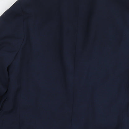 Womens UK Size 12 Dorothy Perkins Blue Kimono Coat