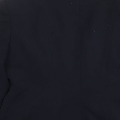 Autonomy Womens Black Jacket Blazer Size 10 Button