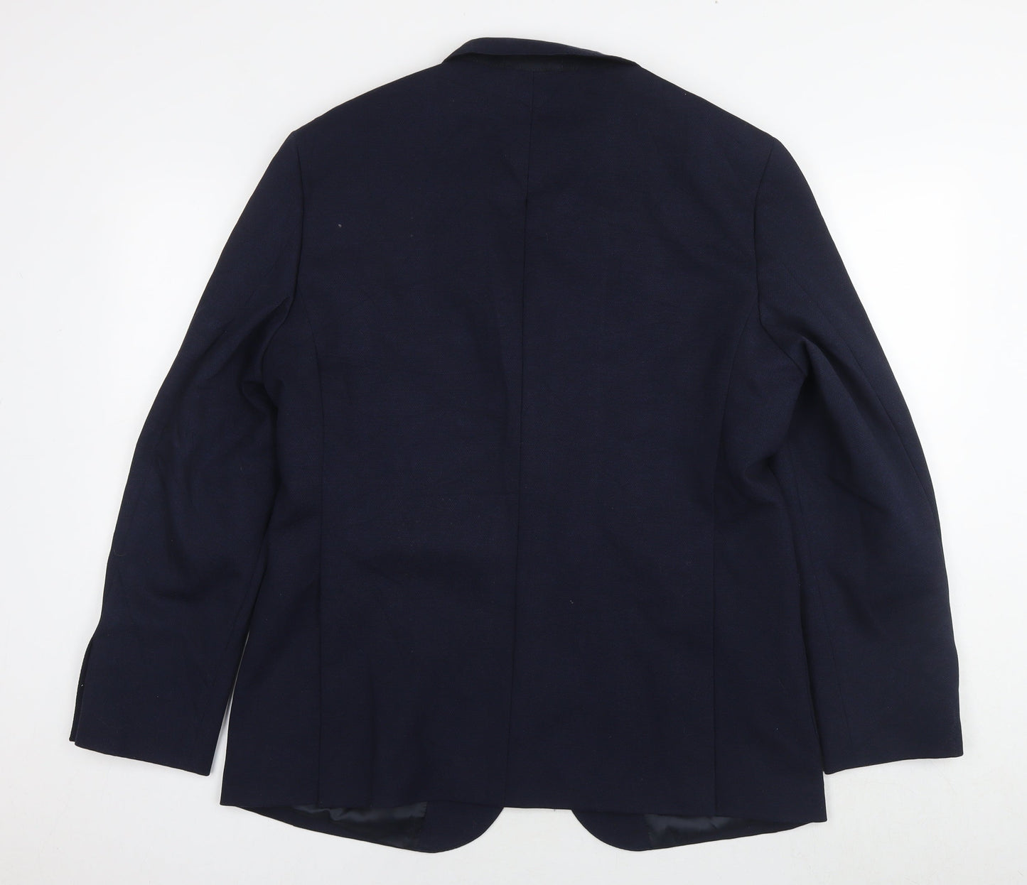 Mens UK Size 42 Marks and Spencer Regular Blue Suit Jacket