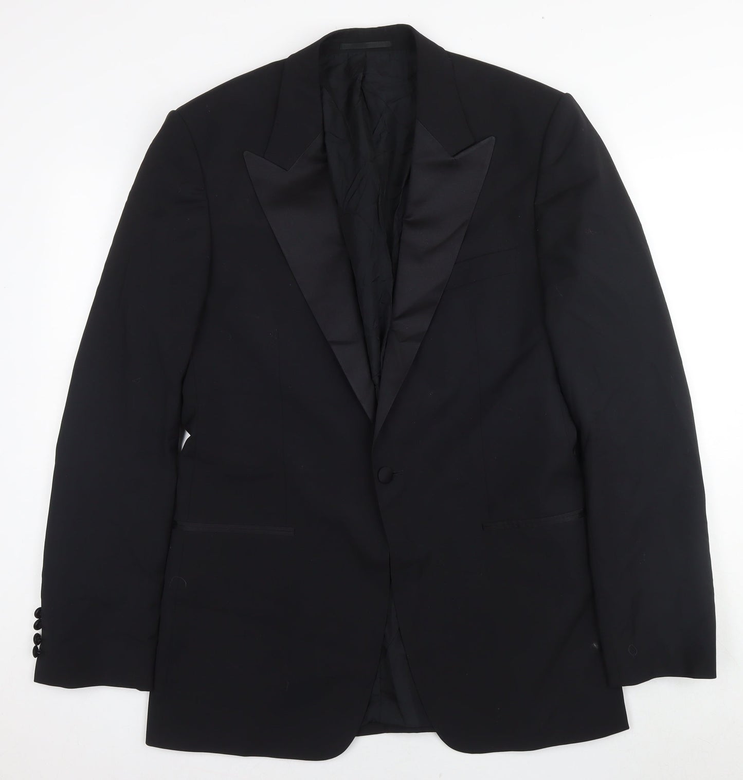 Mens UK Size 42 Boss Regular Black Suit Jacket