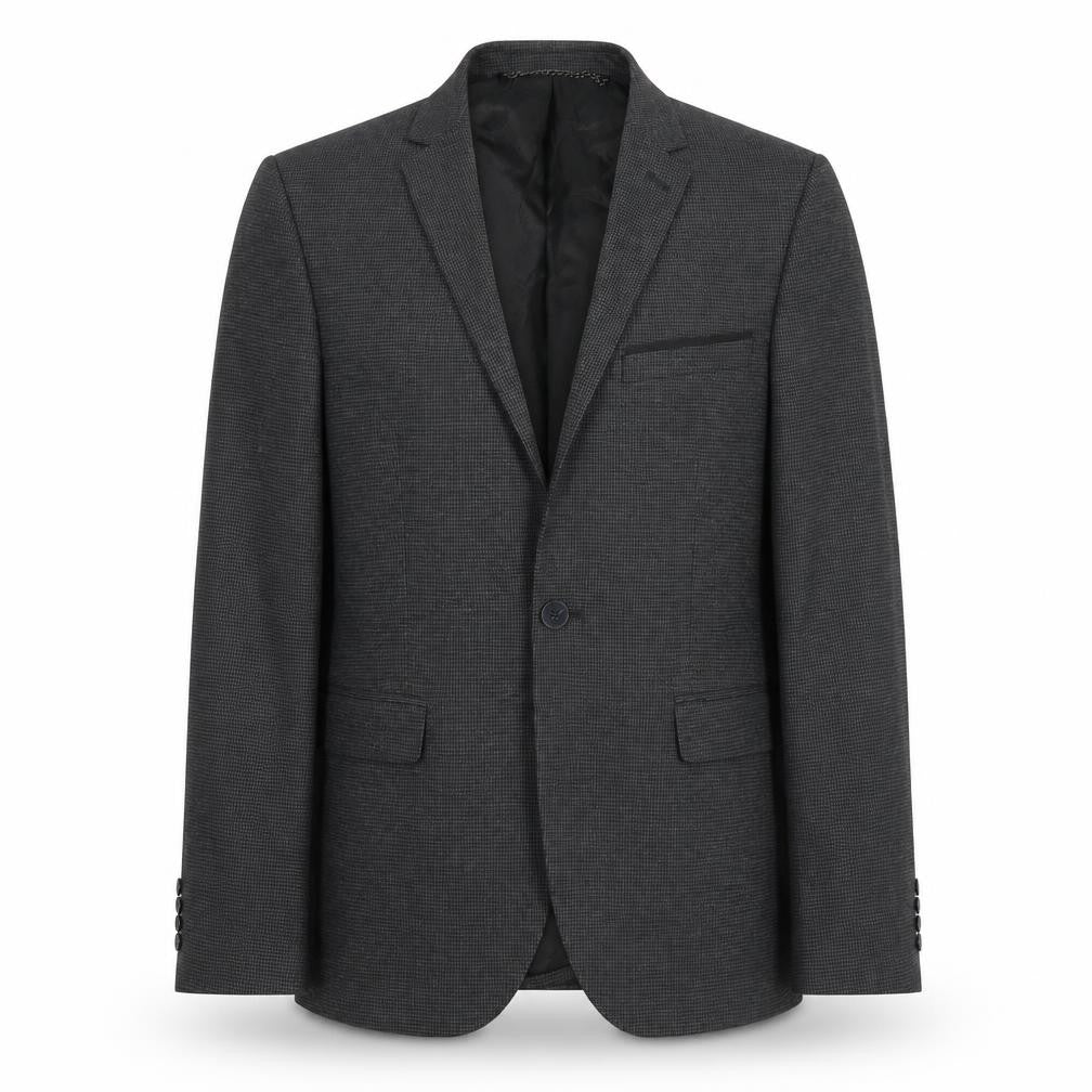 Mens UK Size 38 Burton Regular Grey Suit Jacket