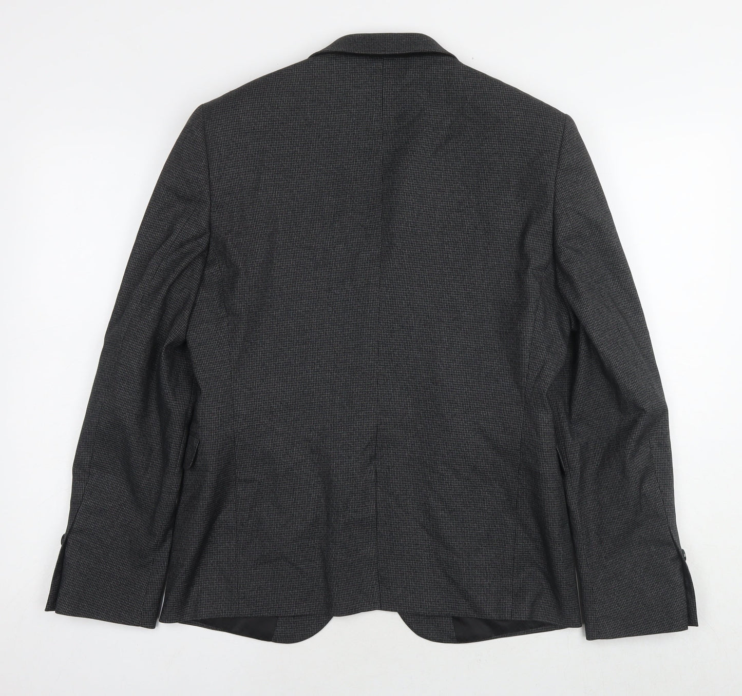 Mens UK Size 38 Burton Regular Grey Suit Jacket