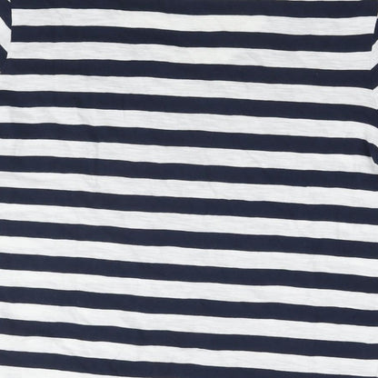 Womens UK Size 12 Marks and Spencer Blue Basic T-Shirt