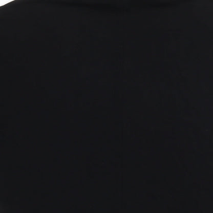 Womens UK Size 8 River Island Black Basic T-Shirt