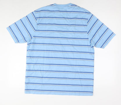 Womens UK Size M Blue Harbour Blue Basic T-Shirt