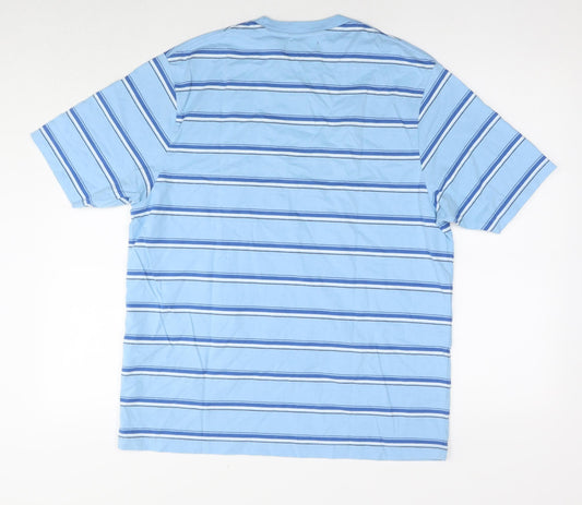 Womens UK Size M Blue Harbour Blue Basic T-Shirt