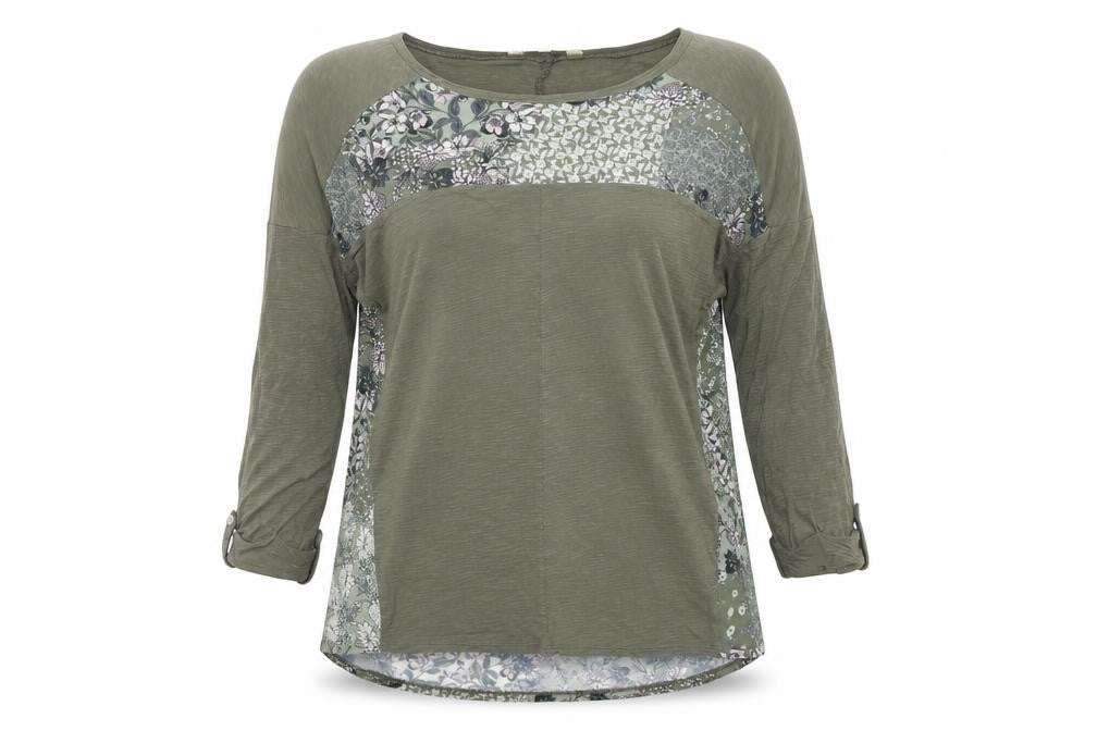 Womens UK Size 14 M&Co Green Basic Blouse