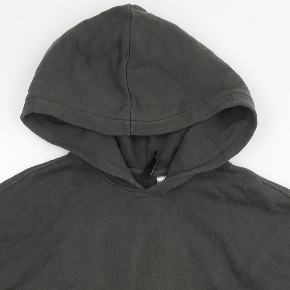 Womens UK Size 2XS Divided by H&M Blue Pullover Hoodie
