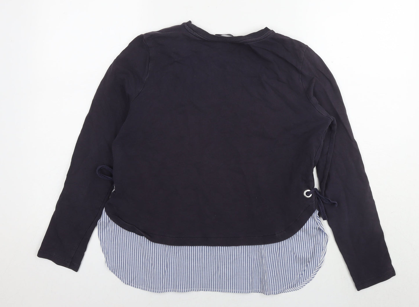 Womens UK Size 10 Marks and Spencer Blue Pullover Sweatshirt
