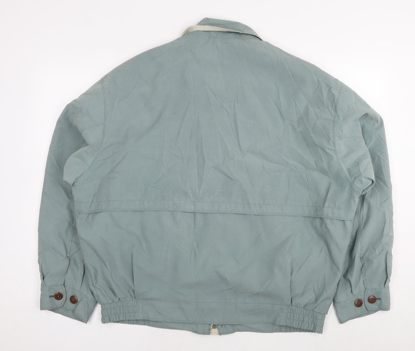 Mens UK Size L Dannimac Green Bomber Jacket