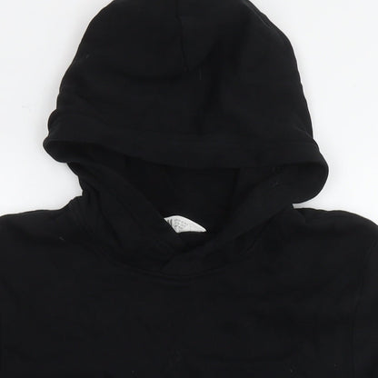 H&M Girls Black Cotton Pullover Hoodie Size 15 Years Pullover