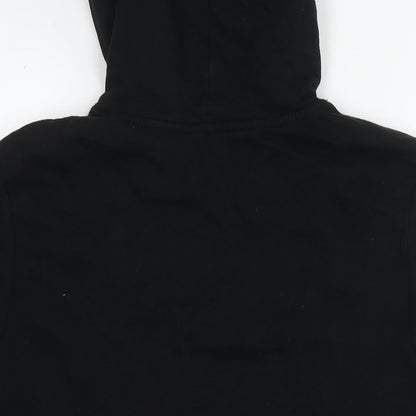 H&M Girls Black Cotton Pullover Hoodie Size 15 Years Pullover