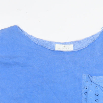 Womens UK Size L NEXT Blue Pullover Sweatshirt