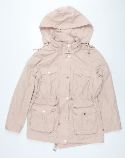 Womens UK Size 16 Per Una Beige Parka Jacket