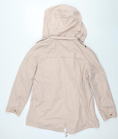 Womens UK Size 16 Per Una Beige Parka Jacket