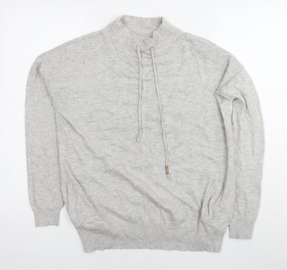 Womens UK Size 10 NEXT Grey Pullover Jumper