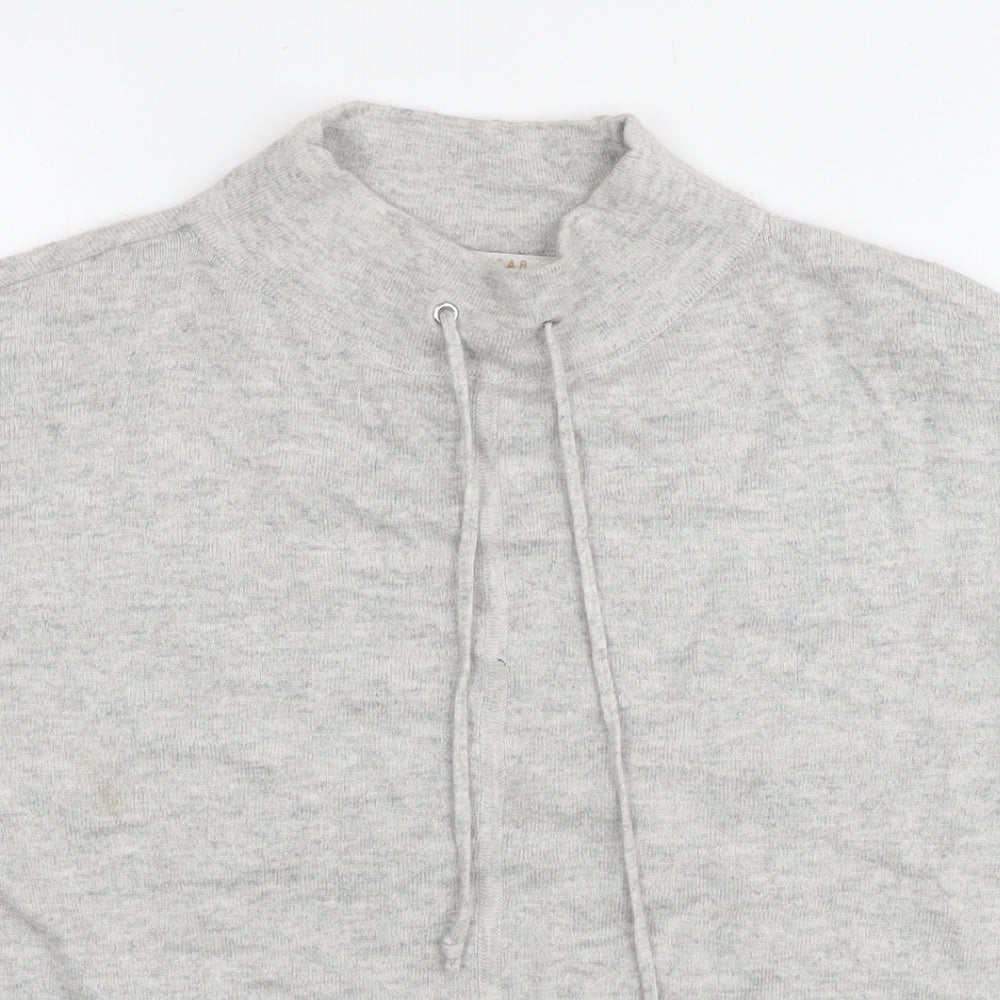 Womens UK Size 10 NEXT Grey Pullover Jumper