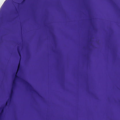 Womens UK Size 16 Marks and Spencer Purple Overcoat