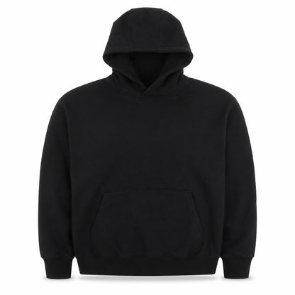 Mens UK Size L Topman Black Pullover Hoodie