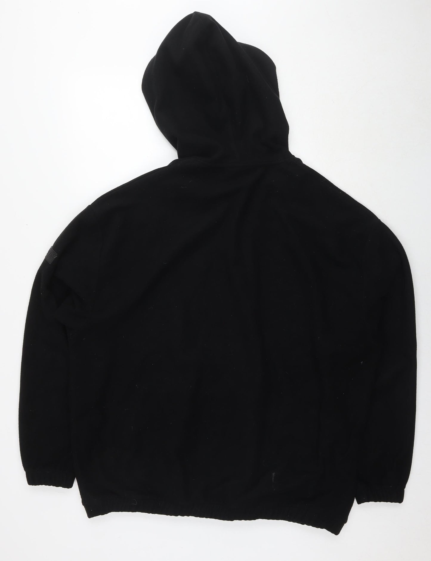 Mens UK Size L ASOS Black Pullover Hoodie