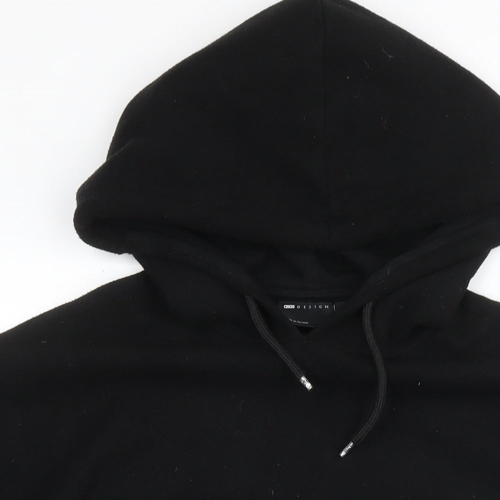 Mens UK Size L ASOS Black Pullover Hoodie