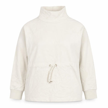 Next Womens White Cotton Pullover Sweatshirt Size L Pullover - Tunic