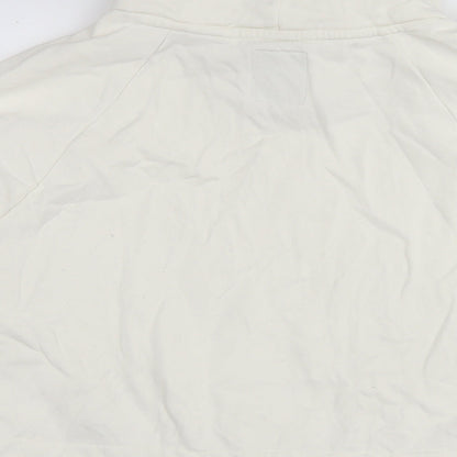 Womens UK Size L NEXT White Pullover Sweatshirt