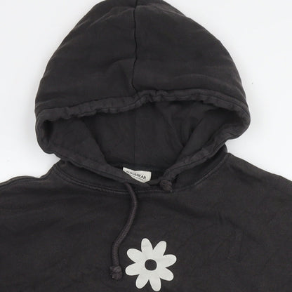 Womens UK Size S Pull&Bear Brown Pullover Hoodie