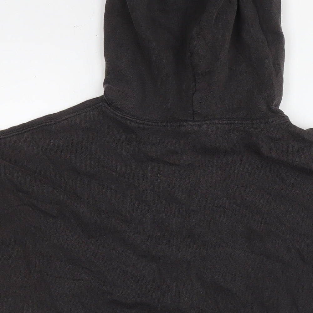 Womens UK Size S Pull&Bear Brown Pullover Hoodie