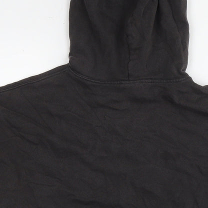 Womens UK Size S Pull&Bear Brown Pullover Hoodie