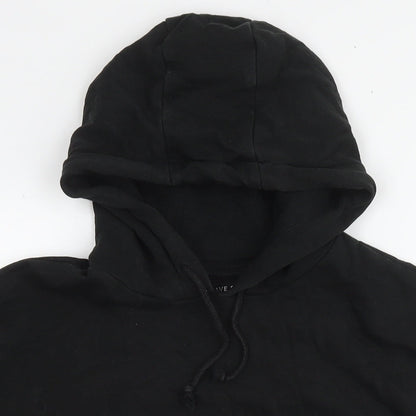 Mens UK Size M Brave Soul Black Pullover Hoodie